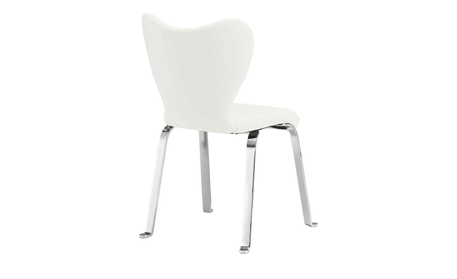 JOOP! Leder Dinner-Stuhl Lounge | Wolke (Weiß) 4-Fußstuhl 7 JOOP! Leder Dinner-Stuhl Lounge | Wolke (Weiß) 4-Fußstuhl – Bild 5