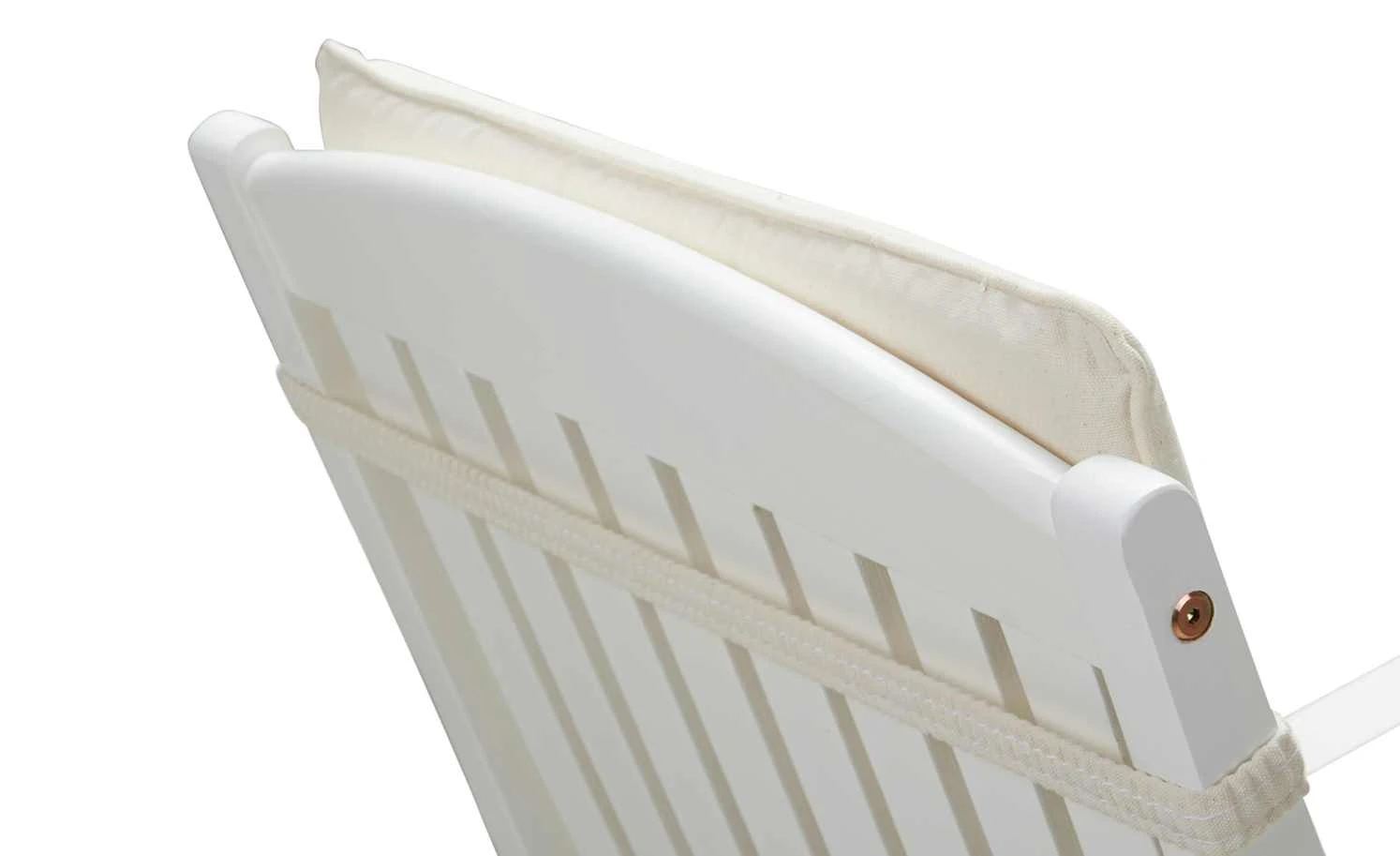 Schaukelstuhl aus Akazienholz Tobi | Weiß 10 Schaukelstuhl aus Akazienholz Tobi | Weiß – Bild 8