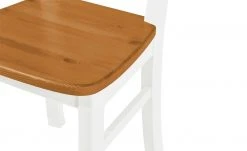 maison bleue Holzstuhl massiv Florian | Weiß / bernsteinfarben Nein -SitzWerk Verkaufsgeschäft 13316312 3 202108131411