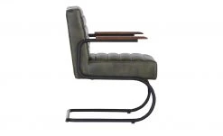 Leder Schwingstuhl mit Armlehne Buff | Khakigrün -SitzWerk Verkaufsgeschäft 13348954 5 202204012239