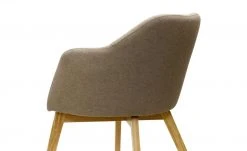 Woodford Polsterstuhl mit Armlehne Vilo | Creme Spidergestell – Eiche -SitzWerk Verkaufsgeschäft 14300078 7 202208251235