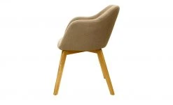 Woodford Polsterstuhl mit Armlehne Vilo | Creme Spidergestell – Eiche -SitzWerk Verkaufsgeschäft 14300078 8 202208251235