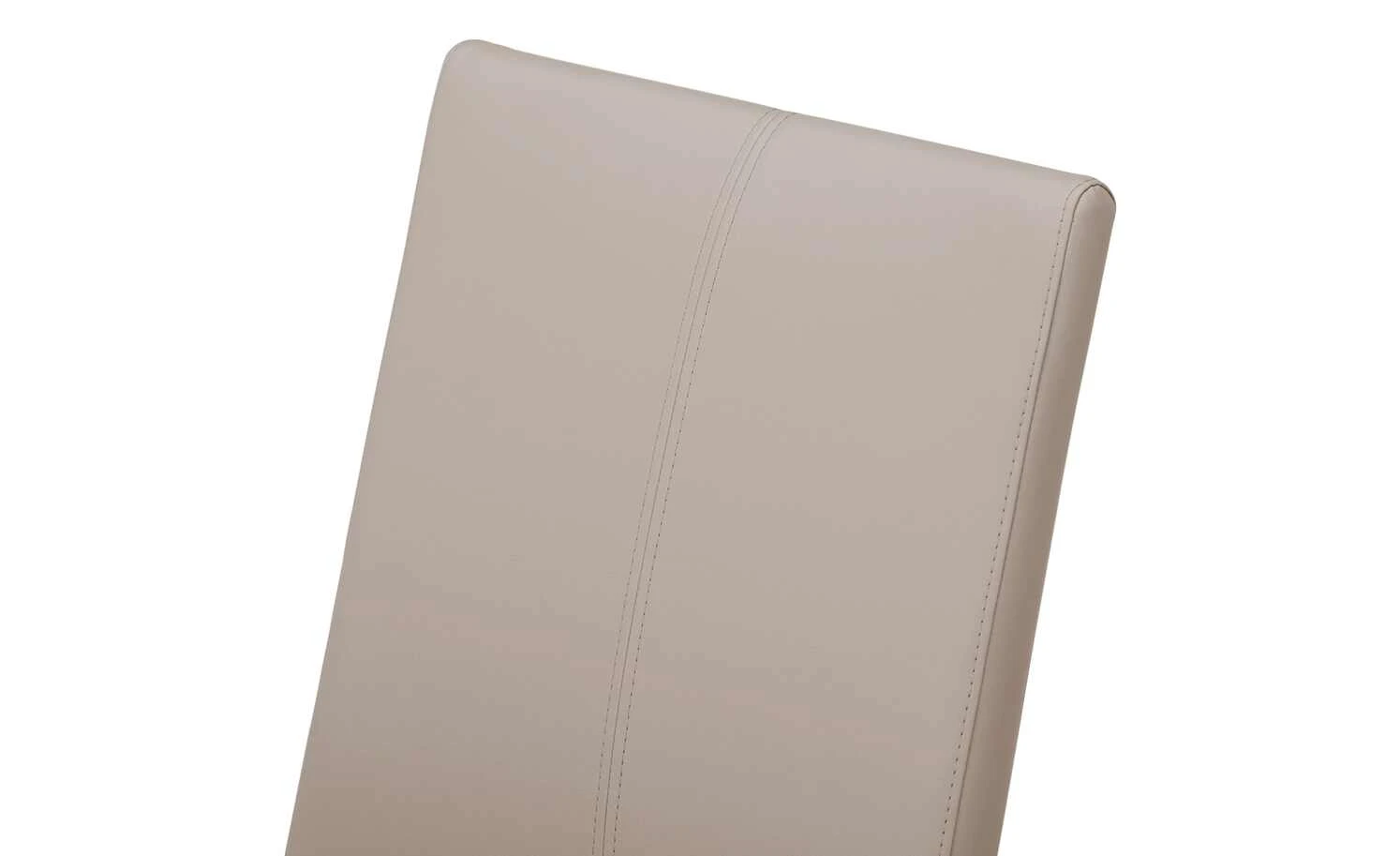 Woodford Kunstleder-Freischwinger mit Griff Levi | Schlamm (Beige) 8 Woodford Kunstleder-Freischwinger mit Griff Levi | Schlamm (Beige) – Bild 6