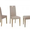 Woodford Polsterstuhl mit Griff Gabi 4 | Schlamm (Beige) Eiche