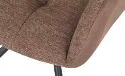 uno Polsterstuhl mit Armlehne Vincent | Dunkelbraun / Braun -SitzWerk Verkaufsgeschäft 14303431 6 202011192243