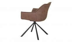 uno Polsterstuhl mit Armlehne Viktor | Dunkelbraun / Braun -SitzWerk Verkaufsgeschäft 14303442 2 202011192243