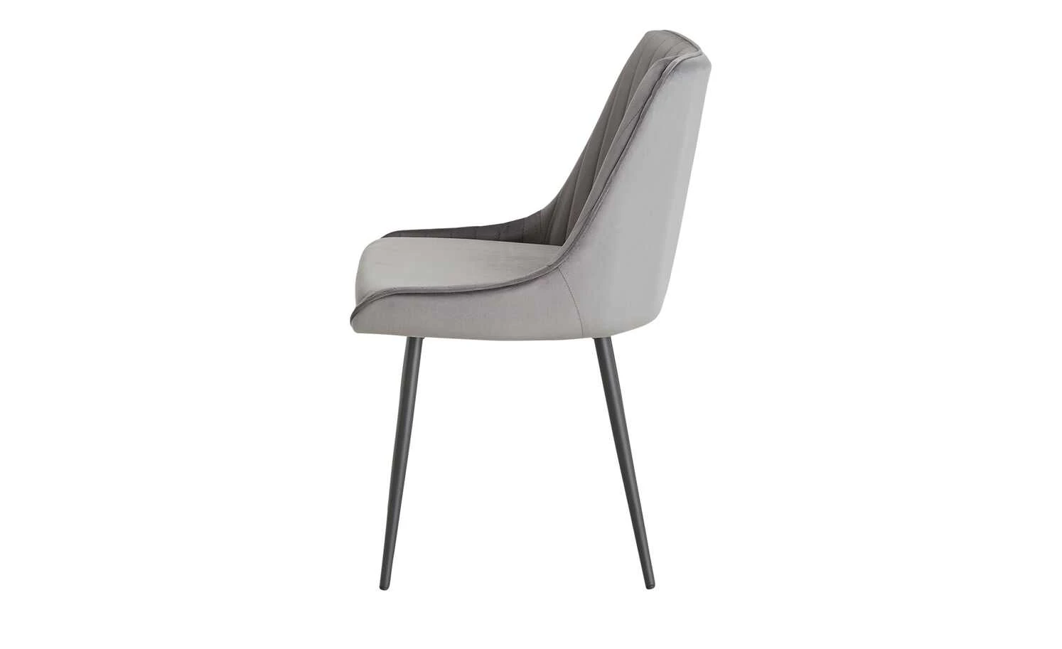 Playboy Stuhl 2er-Set Samantha | Anthrazit 9 Playboy Stuhl 2er-Set Samantha | Anthrazit – Bild 7