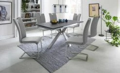 uno Polsterschwingstuhl Vota | Grau