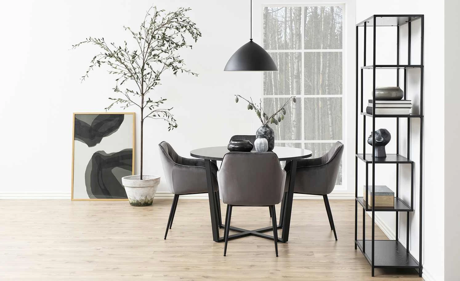 Stuhl Brad | Dunkelgrau 3 Stuhl Brad | Dunkelgrau