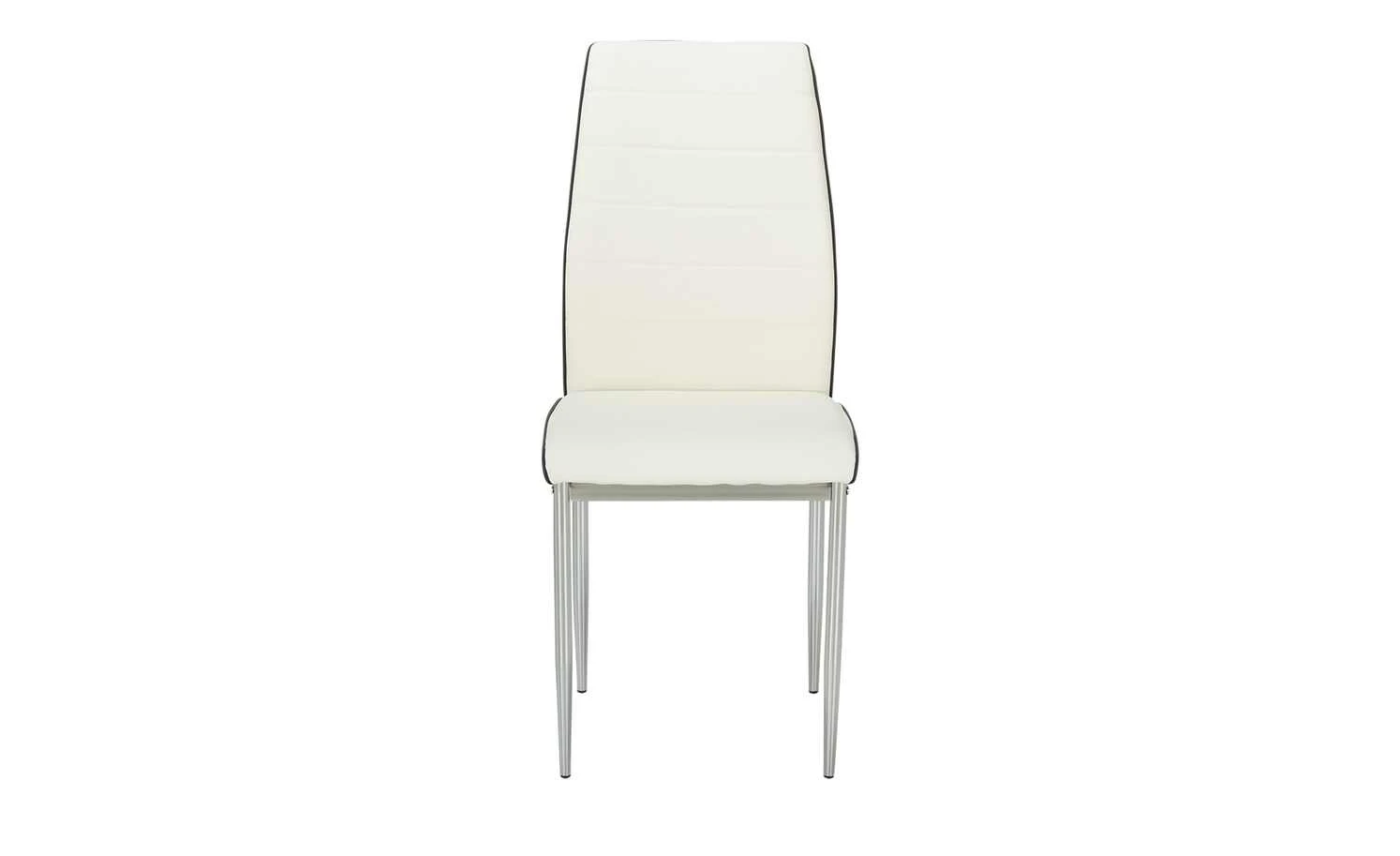 Stuhl Toni | Weiß / Schwarz 5 Stuhl Toni | Weiß / Schwarz – Bild 3