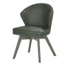 Berger & Rath Leder-Polsterstuhl Arcu | Verde (Grün) Londra (Hellgrau) -SitzWerk Verkaufsgeschäft 14305420 6 202101262258