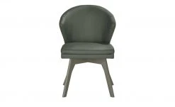 Berger & Rath Leder-Polsterstuhl Arcu | Verde (Grün) Londra (Hellgrau) -SitzWerk Verkaufsgeschäft 14305420 8 202101262258