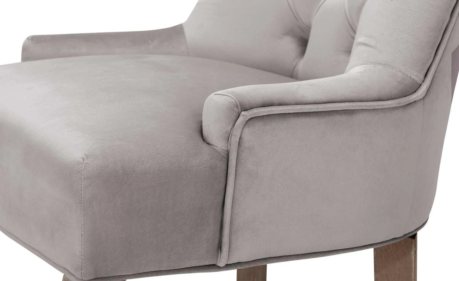 Collection by citamaass Polsterstuhl Felicita | Grau kleine Armlehne 7 Collection by citamaass Polsterstuhl Felicita | Grau kleine Armlehne – Bild 5