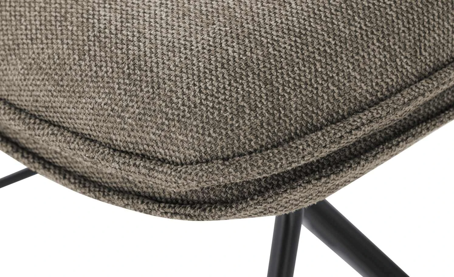 Kufenstuhl Zabea | Cappuccino Schwarz 9 Kufenstuhl Zabea | Cappuccino Schwarz – Bild 7