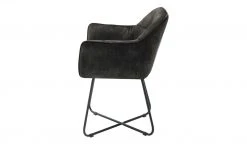 Polsterstuhl mit Armlehne Anna | Anthrazit -SitzWerk Verkaufsgeschäft 14305561 7 202101082255