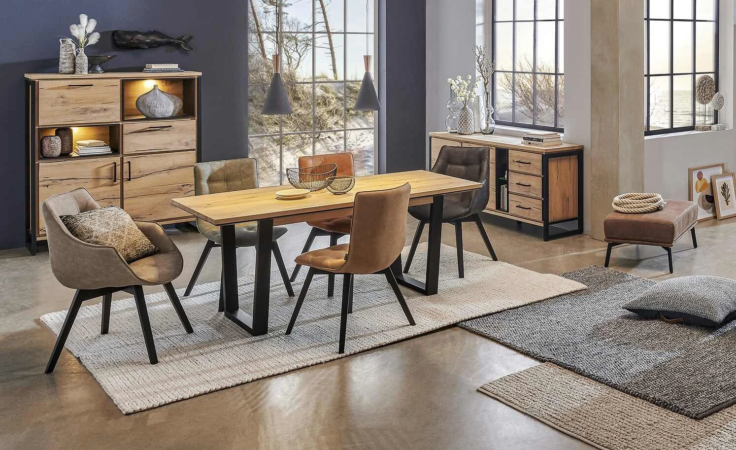 Gray & Jones Kunstlederstuhl Baltic Breeze One | Cognac (Orange-Braun) Ja 4 Gray & Jones Kunstlederstuhl Baltic Breeze One | Cognac (Orange-Braun) Ja – Bild 2