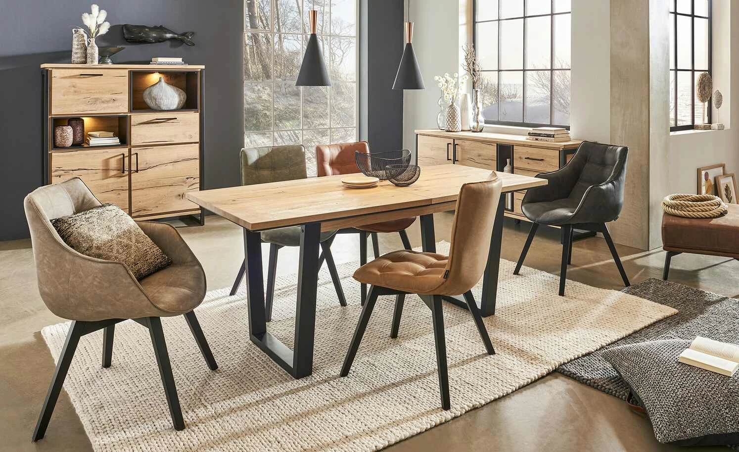 Gray & Jones Kunstlederstuhl Baltic Breeze One | Cognac (Orange-Braun) Ja 3 Gray & Jones Kunstlederstuhl Baltic Breeze One | Cognac (Orange-Braun) Ja