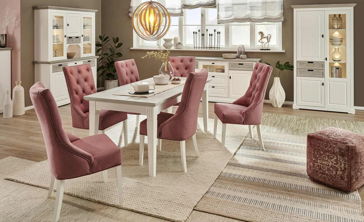 Gray & Jones Polsterstuhl Cap Ferrat Two | Dark Pink (Dunkelrosa) 4 Gray & Jones Polsterstuhl Cap Ferrat Two | Dark Pink (Dunkelrosa) – Bild 2