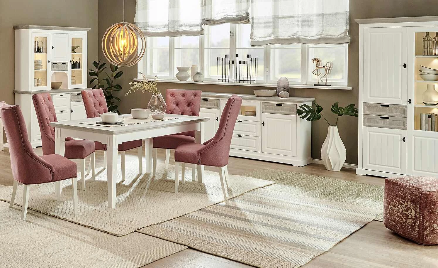 Gray & Jones Polsterstuhl Cap Ferrat Two | Dark Pink (Dunkelrosa) 3 Gray & Jones Polsterstuhl Cap Ferrat Two | Dark Pink (Dunkelrosa)