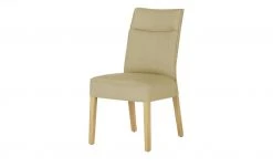 Gray & Jones Polsterstuhl Black Coast Two | Rücken mit Quernaht Sand (Beige)