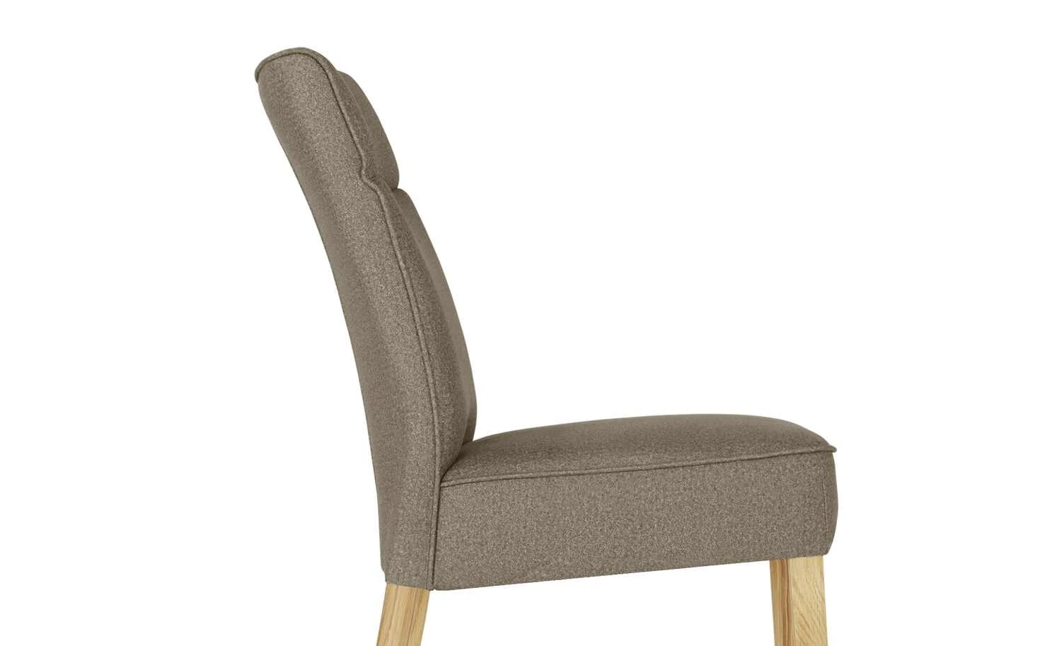 Gray & Jones Polsterstuhl Black Coast Two | Rücken mit Quernaht Braun 5 Gray & Jones Polsterstuhl Black Coast Two | Rücken mit Quernaht Braun – Bild 3