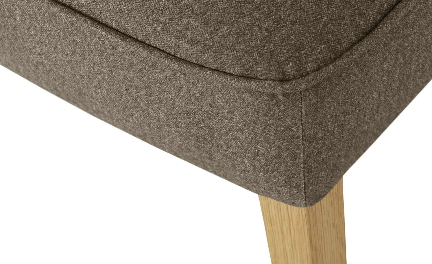 Gray & Jones Polsterstuhl Black Coast Two | Rücken mit Quernaht Braun 7 Gray & Jones Polsterstuhl Black Coast Two | Rücken mit Quernaht Braun – Bild 5