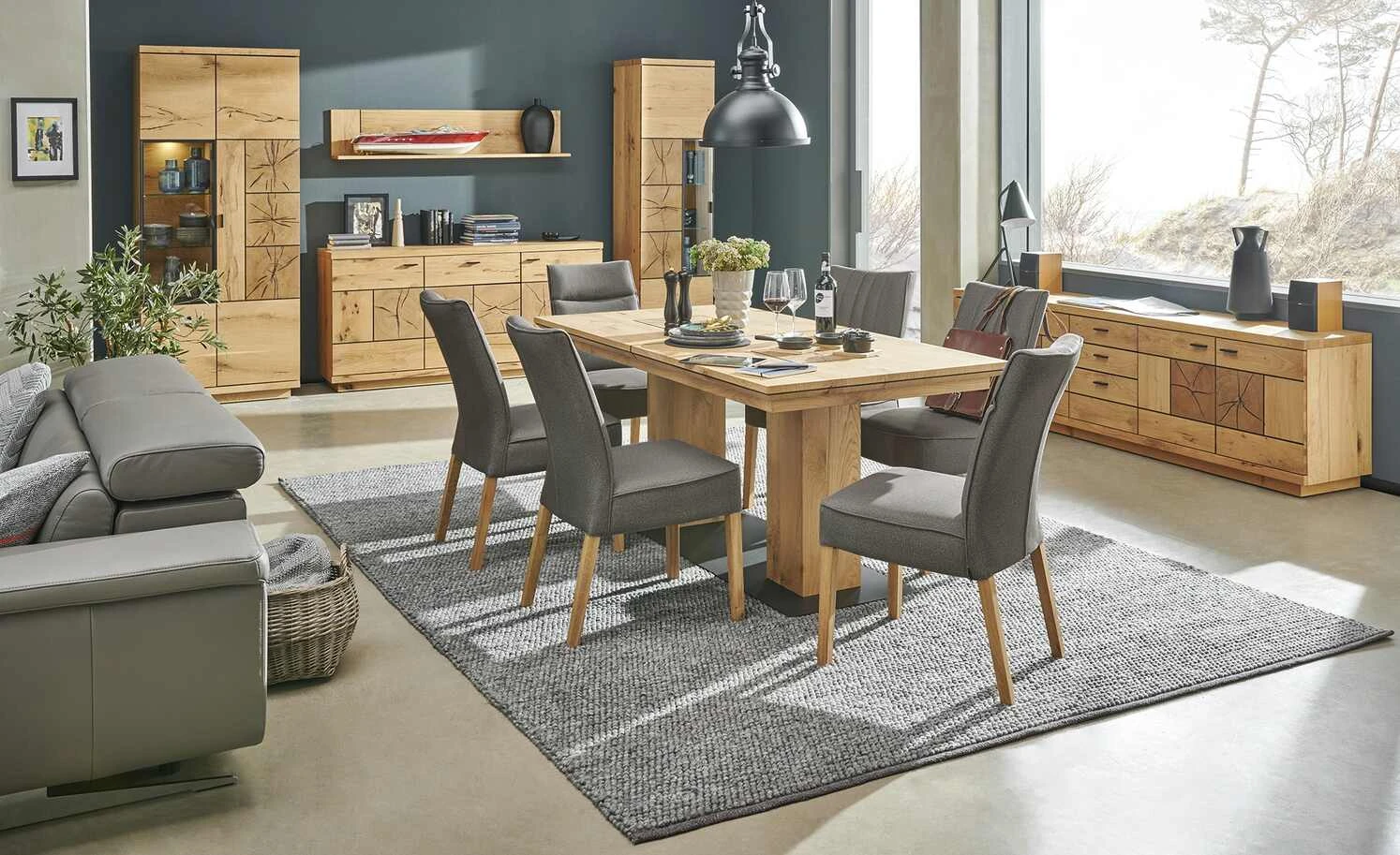 Gray & Jones Polsterstuhl Black Coast Two | Rücken mit Quernaht Darkbrown (Grau-Braun) 3 Gray & Jones Polsterstuhl Black Coast Two | Rücken mit Quernaht Darkbrown (Grau-Braun)