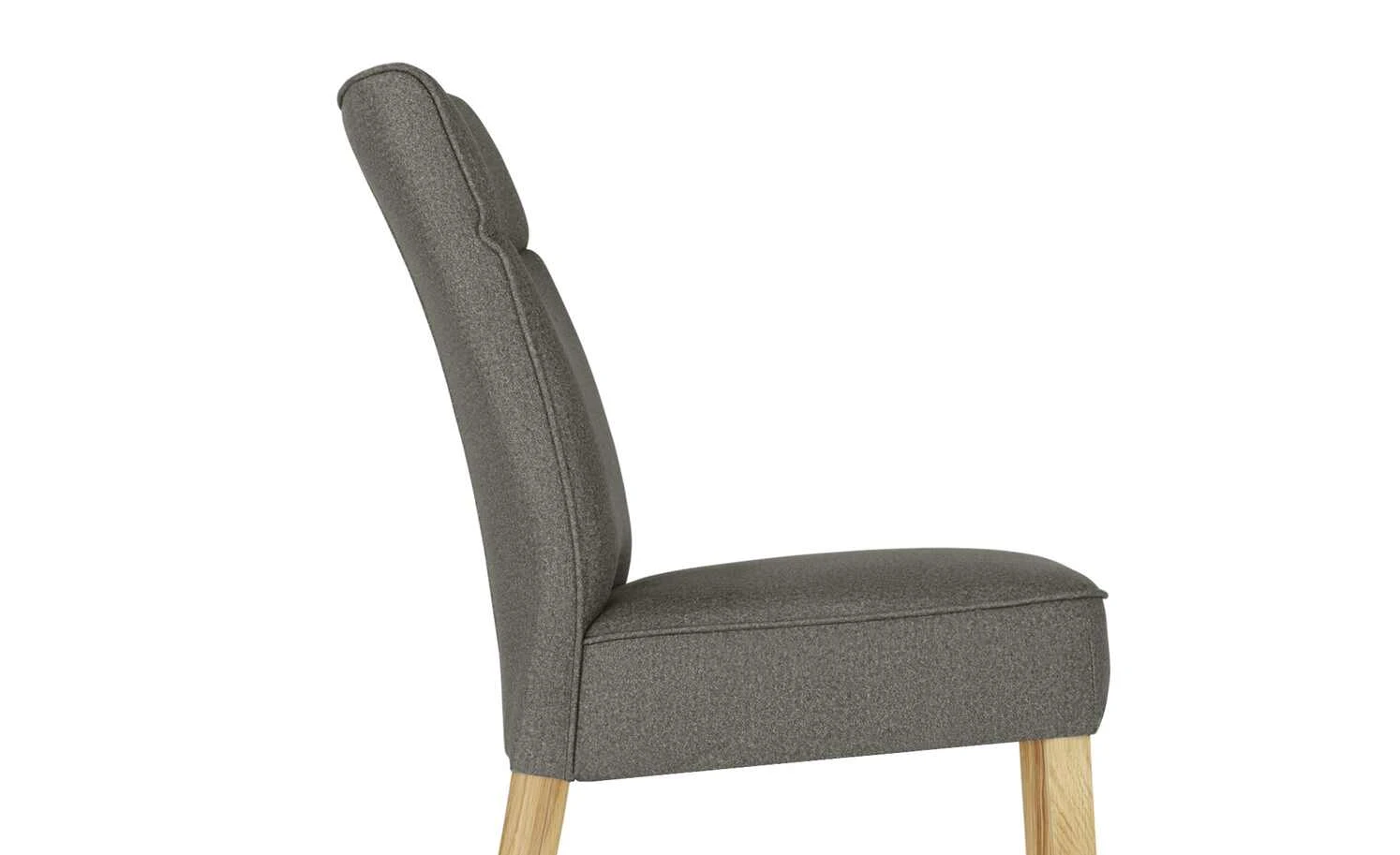 Gray & Jones Polsterstuhl Black Coast Two | Rücken mit Quernaht Darkbrown (Grau-Braun) 7 Gray & Jones Polsterstuhl Black Coast Two | Rücken mit Quernaht Darkbrown (Grau-Braun) – Bild 5