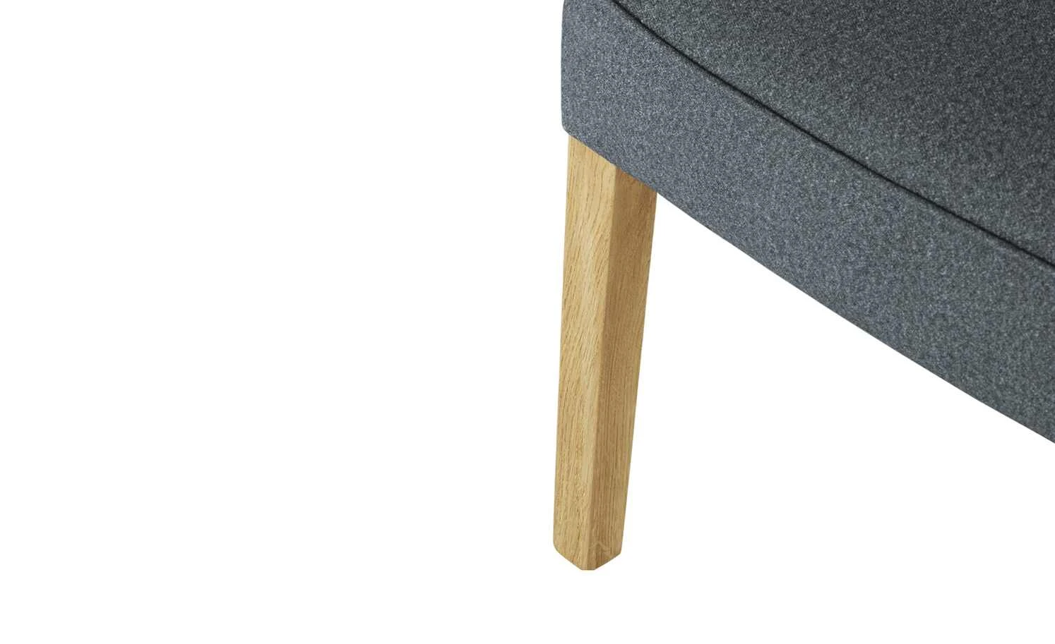 Gray & Jones Polsterstuhl Black Coast Two | Rücken mit Quernaht Anthrazit (Blau-Grau) 6 Gray & Jones Polsterstuhl Black Coast Two | Rücken mit Quernaht Anthrazit (Blau-Grau) – Bild 4