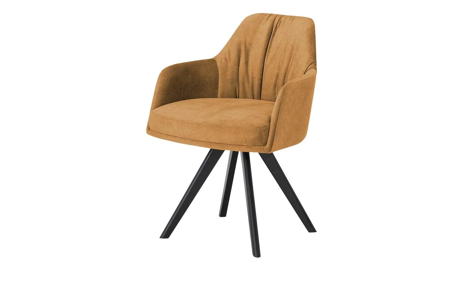 Woodford Polsterstuhl mit Armlehne Milan | Golden Orange (Cognac) Schaumstoff 3 Woodford Polsterstuhl mit Armlehne Milan | Golden Orange (Cognac) Schaumstoff