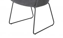 Woodford Polsterstuhl mit Armlehne Milan | Obsidian (Dunkelgrau) Schaumstoff -SitzWerk Verkaufsgeschäft 14305915 4 202103011935