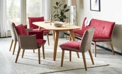 Woodford Polsterstuhl Sunna | Kombi Rosso (Rot / Beige) Ja -SitzWerk Verkaufsgeschäft 14305935 8 202012231314