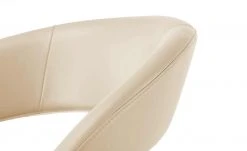 Leder-Drehstuhl Kingsman | Rahm (Beige) Rund -SitzWerk Verkaufsgeschäft 14306182 4 202102262235