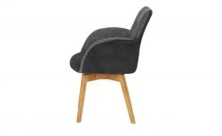 Woodford Polsterstuhl mit Armlehne Melba | Schwarz Ja -SitzWerk Verkaufsgeschäft 14306202 4 202007080903