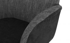 Woodford Polsterstuhl mit Armlehne Melba | Schwarz Nein -SitzWerk Verkaufsgeschäft 14306203 4 202007080903