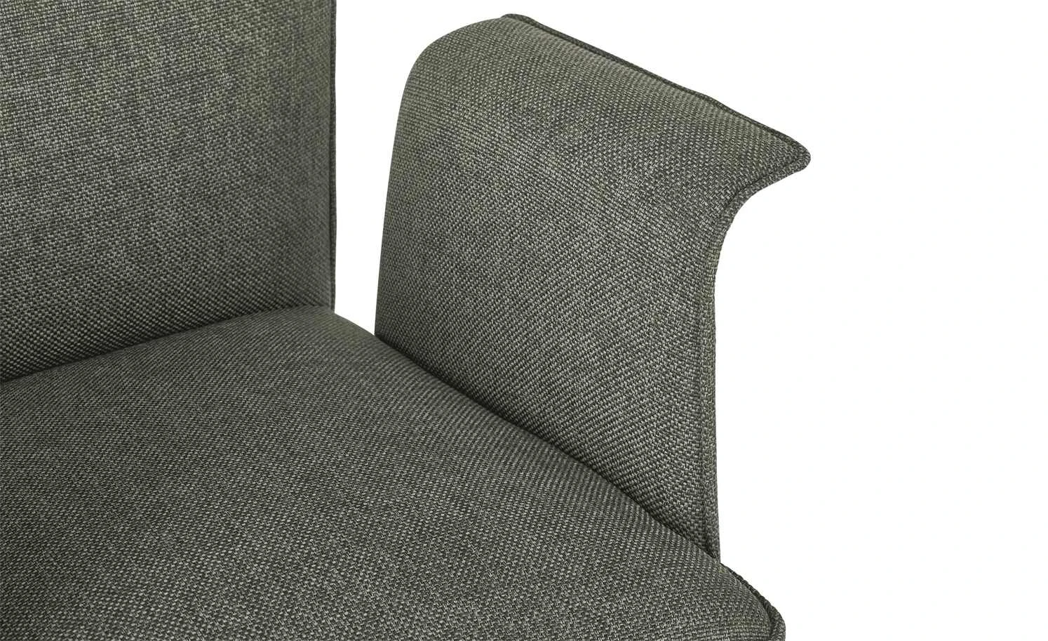 Wohnwert Polsterstuhl mit Armlehne Scandio | Grau 6 Wohnwert Polsterstuhl mit Armlehne Scandio | Grau – Bild 4