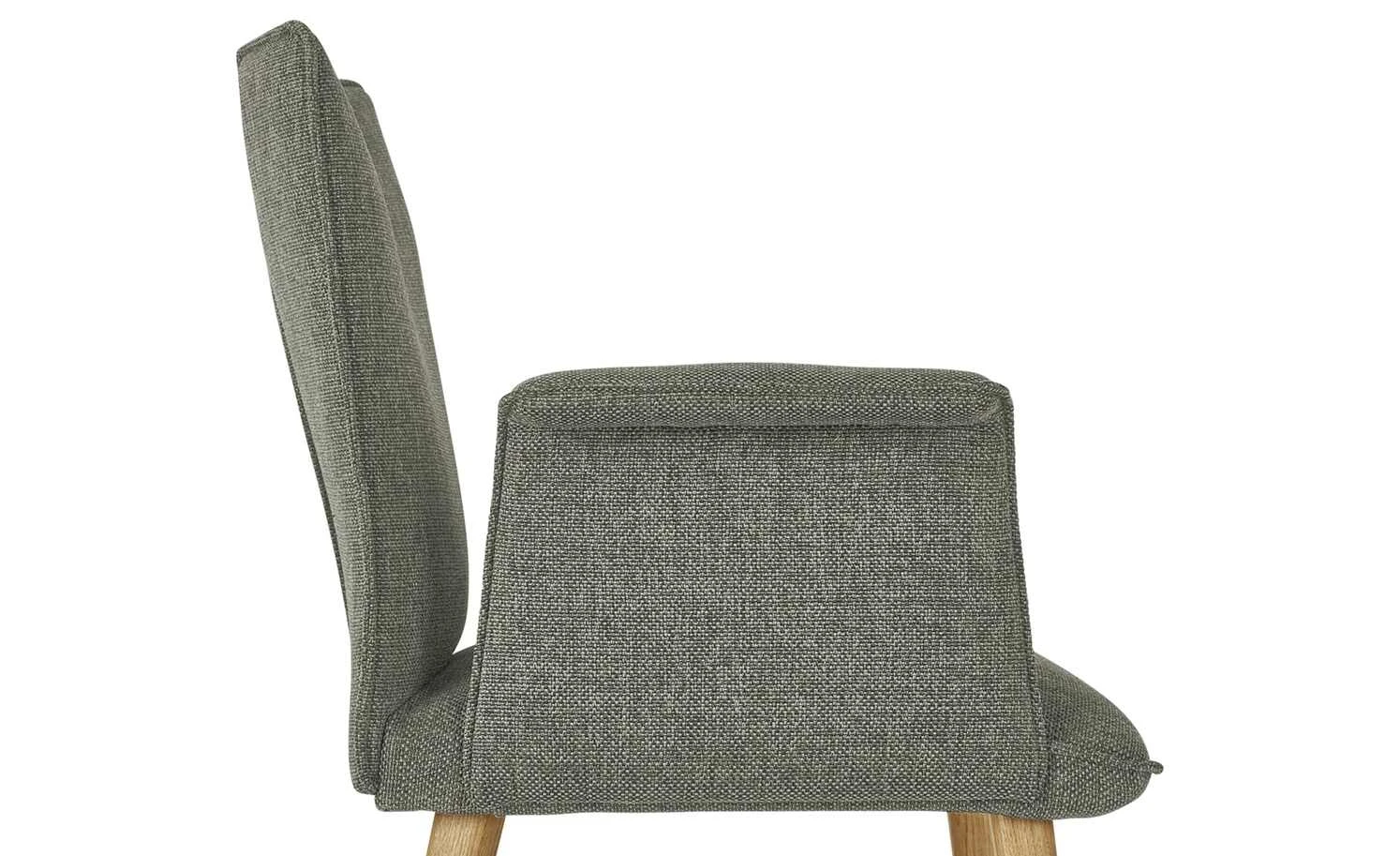 Wohnwert Polsterstuhl mit Armlehne Scandio | Grau 8 Wohnwert Polsterstuhl mit Armlehne Scandio | Grau – Bild 6