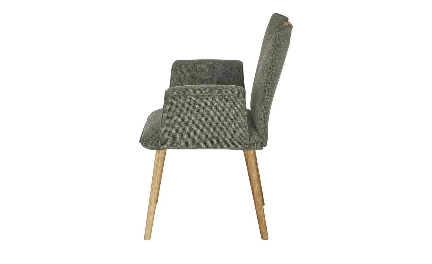 Wohnwert Polsterstuhl mit Armlehne Scandio | Grau 11 Wohnwert Polsterstuhl mit Armlehne Scandio | Grau – Bild 9