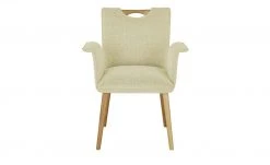 Wohnwert Polsterstuhl mit Armlehne Scandio | Sand (Creme) -SitzWerk Verkaufsgeschäft 14306259 6 202011302238