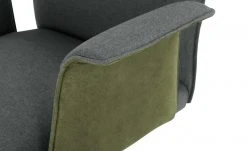Wohnwert Polsterstuhl mit Armlehne Scandio | Anthrazit / Olivgrün -SitzWerk Verkaufsgeschäft 14306261 7 202011302238
