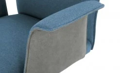 Wohnwert Polsterstuhl mit Armlehne Scandio | Ocean (Blau) / Grau -SitzWerk Verkaufsgeschäft 14306262 4 202011302238