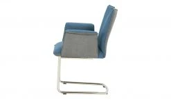 Wohnwert Polsterstuhl mit Armlehne Scandio | Ocean (Blau) / Grau -SitzWerk Verkaufsgeschäft 14306262 8 202011302238