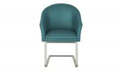 Wohnwert Leder-Schwingstuhl Jalto | Turquoise (Blau) Nein -SitzWerk Verkaufsgeschäft 14306268 4 202009290127