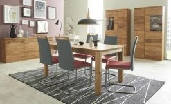 Wohnwert Schwingstuhl Mero | Rostrot / Grau