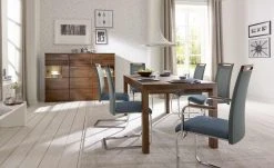 Wohnwert Freischwinger Mero | Marine (Dunkelblau) / Grau Ja