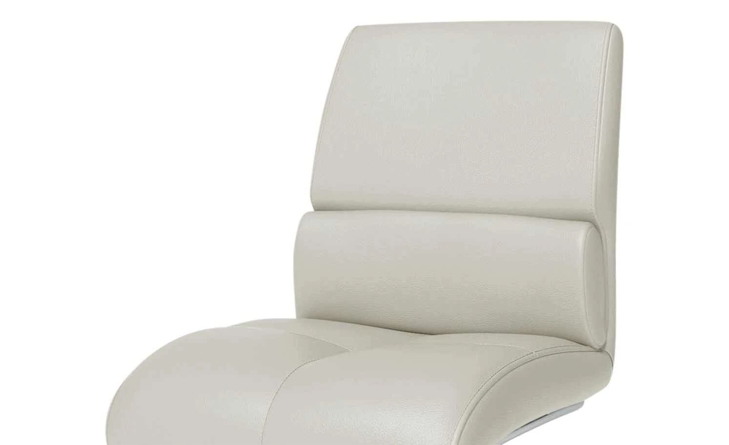 JOOP! Leder-Schwingstuhl Loft | Silber (Hellgrau) 5 JOOP! Leder-Schwingstuhl Loft | Silber (Hellgrau) – Bild 3