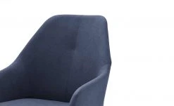 Polsterstuhl Dita | Nachtblau Freischwinger rund niedrige Armlehne -SitzWerk Verkaufsgeschäft 14306864 2 202101262258