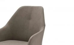 Polsterstuhl Dita | Taupe (Beige) Freischwinger rund niedrige Armlehne -SitzWerk Verkaufsgeschäft 14306865 3 202101262258