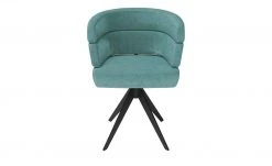 JOOP! Polster-Drehsessel Curves | Petrol 4-Fußstuhl -SitzWerk Verkaufsgeschäft 14306927 6 202104281234