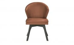 Berger & Rath Leder-Polsterstuhl Arcu | Cognac (Orange - Braun) Anthrazit -SitzWerk Verkaufsgeschäft 14307142 6 202101262258